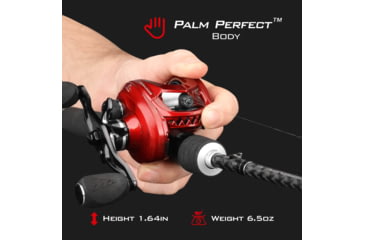 Image of Kast King MegaJaws Baitcasting Reels w/AutoMag Dual Braking System, Right, 5.4:1, KKRLCSTMJ54RSIC