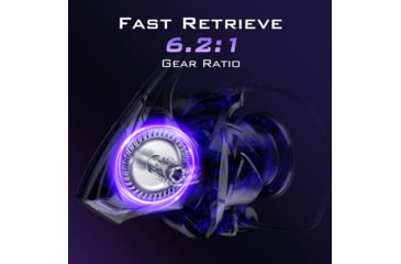 Image of Kast King MegaJaws Elite Spinning Reel, 10+1, 6.2:1, 6oz, 30DX, KKRLSPNMJES30DX