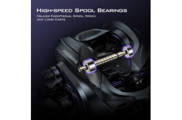 Image of Kast King Mg12 Elite Magnesium Baitcasting Reel, Right, KKRLCSTM1275RDG