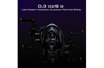 Image of Kast King Mg12 Elite Magnesium Baitcasting Reel, Right, KKRLCSTM1275RDG