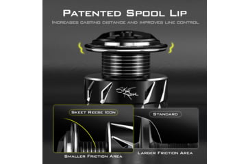 Image of Kast King Skeet Reese Icon Spinning Reel, Size 2000, KKRLSPNSRS20GS