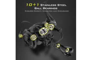 Image of Kast King Skeet Reese Icon Spinning Reel, Size 2000, KKRLSPNSRS20GS