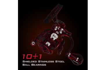 Image of Kast King Speed Demon Elite Spinning Fishing Reel, 7.4:1, 8.7oz, KKRLSPNSDES20BK