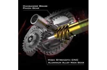 Image of Kast King Speed Demon Elite Spinning Fishing Reel, 7.4:1, 8.7oz, KKRLSPNSDES20BK