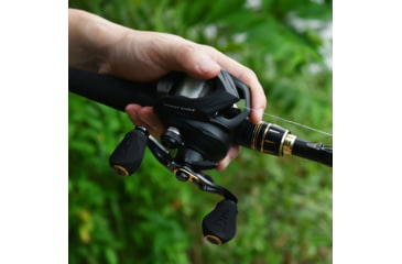 Image of Kast King Valiant Eagle Baitcasting Reel, Left, 8.4:1, KKRLCSTVE2BFS84LBK