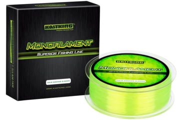 Image of Kast King Worlds Premium Monofilament Fishing Line, Sunrise Yellow, 8 lb/110 yd, KKLIMONTPC110YSY8