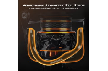 Image of Kast King Zephyr 1000 SFS Fishing Reel, 5.2:1, 5.3oz, KKRLSPNZPSFS10BKC