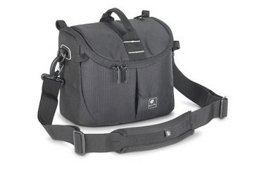Image of Kata DL LITE Shoulder Bag 439, Black - Compact DSRL w/ Standard Zoom Lens and Extra Accessories