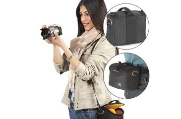 Image of Kata DL LITE Shoulder Bag 431, Black - Compact Point&amp;Shoot Cameras