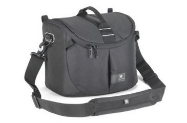 Image of Kata DL LITE Shoulder Bag 443, Black - Pro DSLR w/ Mounted Lens and 3-4 Lenses, Flash, Accessories