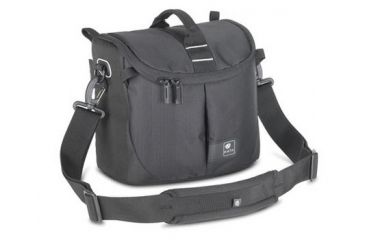 Image of Kata DL LITE Shoulder Bag 441, Black - Pro DSLR w/ Mounted Lens and 2-3 Lenses, Flash, Accessories