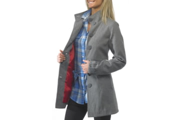 Image of Kavu Cape Beale Jacket - Women's-Gray-X-Small