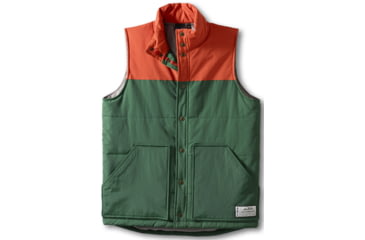 Image of Kavu Switchback Vest - Men's-Hunter Green-Small
