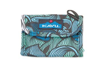 Image of Kavu Wally Wallet Ocean Waves 908-564
