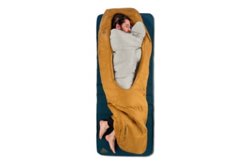 Image of Kelty Eclipse 15 Deg Sleeping Bag, Woodthrush/Turtledove/Green Gables, Short, 35432926SR