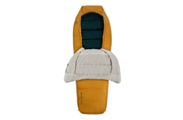 Image of Kelty Eclipse 15 Deg Sleeping Bag, Woodthrush/Turtledove/Green Gables, Short, 35432926SR