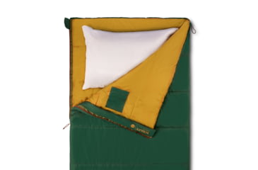 Image of Kelty Solstice 20 Deg Sleeping Bag, Black Forest/Dill/Woodthrush, 35432526BKF