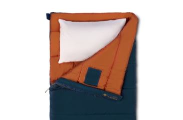 Image of Kelty Solstice 20 Deg Sleeping Bag, Midnight Navy/Woodthrush/Gingerbread, 35432426MNV