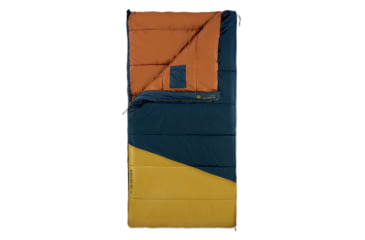 Image of Kelty Solstice 20 Deg Sleeping Bag, Midnight Navy/Woodthrush/Gingerbread, 35432426MNV