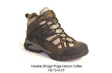 Image of Kenetrek Bridger Ridge Hiking Shoes - Men's, Coffee, Mid-Ankle Height, 8.0 Medium, Mid Lightweight KE-72-M-CF 08.0MED