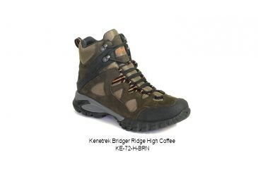 Image of Kenetrek Bridger Ridge Hiking Shoes - Men's, Coffee, Over-Ankle Height, 11.0 Medium, High Lightweight KE-74-H 11.0MED