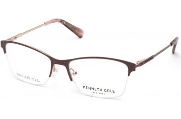 Image of Kenneth Cole KC0283 Eyeglass Frames - Matte Red Frame Color, Matte Red Lens Color
