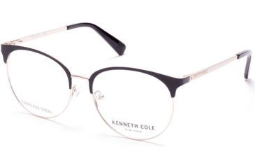 Image of Kenneth Cole KC0289 Eyeglass Frames - Matte Black Frame Color, Matte Black Lens Color