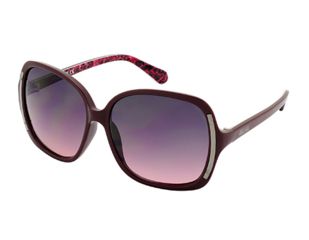 Image of Kenneth Cole KC2723 Sunglasses - Bordeaux Frame Color, Gradient Smoke Lens Color