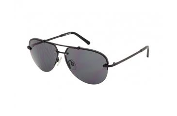 Image of Kenneth Cole KC7120 Sunglasses - Matte Black Frame Color, Smoke Lens Color