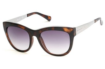 Image of Kenneth Cole KC7195 Sunglasses - Dark Havana Frame Color, Gradient Smoke Lens Color