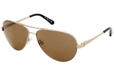 Image of Kenneth Cole New York KC7029 Sunglasses - Gold Frame Color, Brown Mirror Lens Color