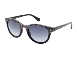 Image of Kenneth Cole New York KC7056 Sunglasses - Black Frame Color, Gradient Smoke Lens Color