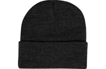 Image of Kershaw Gray Beanie With Leather Patch