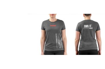 Image of Kershaw Women BlackWash Tshirt, Dark Grey, Short Sleeve TSHIRTWomensKERBWS