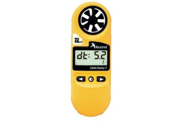 Image of Kestrel 3500DT Weather Meter / Digital Psychrometer plus Delta-T, Yellow 0835DT