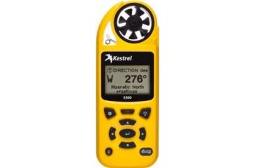 Image of Kestrel 5500 Weather Meter with LiNK + Vane Mount, Yellow, 0855LVYEL