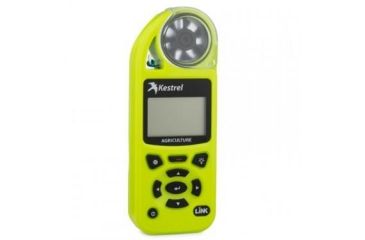 Image of Kestrel 5500AG Agriculture Weather Meter with LiNK and Vane Mount, HiViz Green 0855AGLVHVG