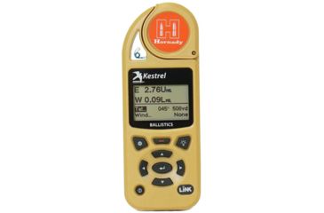 Image of Kestrel 5700 Ballistics Weather Meter with Hornady 4DOF LiNK, Sand, 5.0 x 1.9 x 1.1 in, 0857HLSND