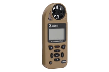 Image of Kestrel 5700X Elite Weather Meter w/Applied Ballistics &amp; LiNK, Desert Tan, 0857XALTANM