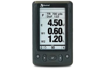 Image of Kestrel Hud For 5 Series Ball- Istics Meters Black W/remote