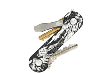 Image of KeyBar KeyBar Aluminum Sierra, 3.5 overall, AKB-SRRA-BLK