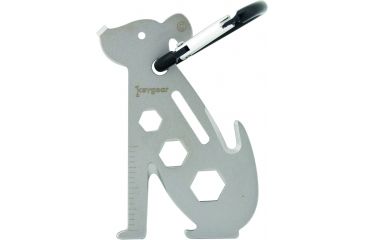 Image of KeyGear Critter Multi-Tool, Mutt 50-KEY0493, Silver 50-KEY0493