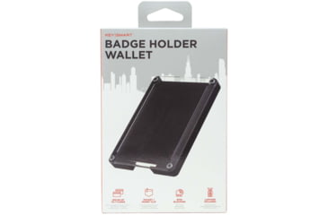 Image of KeySmart Badge Holder Wallet, Black, KS834-BLK