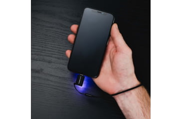 Image of KeySmart CleanLight Mini Portable UV Sterilizer, USB-C Connector, Black, KS916-BLK-C