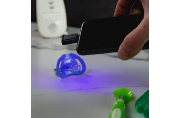 Image of KeySmart CleanLight Mini Portable UV Sterilizer, USB-C Connector, Black, KS916-BLK-C