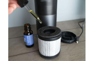 Image of KeySmart CleanLight Portable UV Air Purifier, Black, KS917-BLK