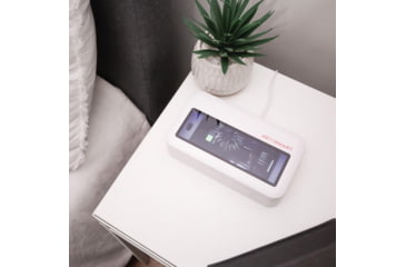 Image of KeySmart CleanTray Charge Wireless Charging UV Light Sterilizer, white, KS926-WHT