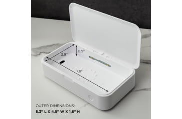 Image of KeySmart CleanTray UV Light Sterilizer, White, KS907-WHT