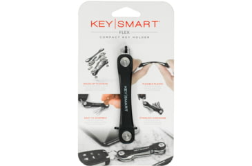 Image of KeySmart KeySmart Flex Compact Key Holder, Black, KS050-BLK