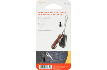 Image of KeySmart KeySmart Key Dangler XL Belt Loop Clip, Stainless, KS806-SS